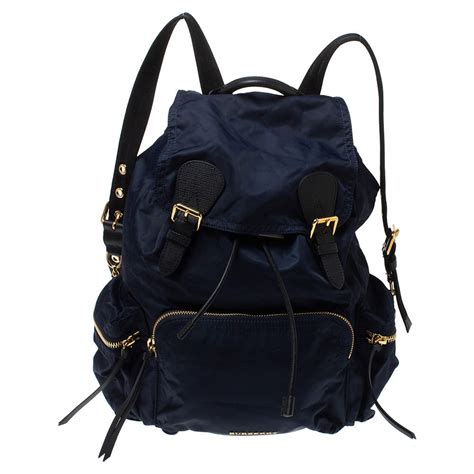 burberry navy backpack